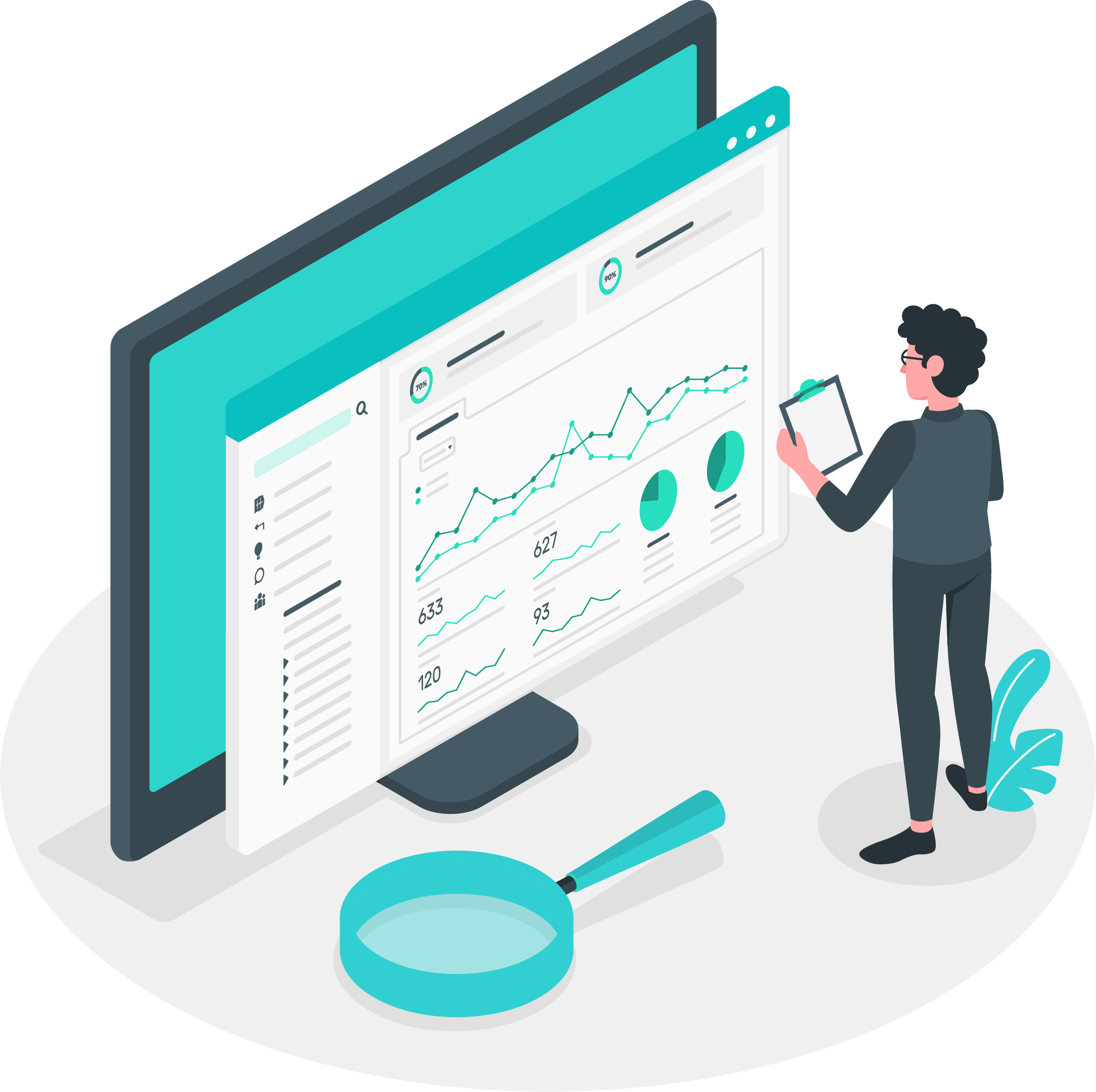 Dashboard Profissionais